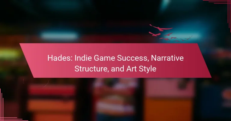 Hades: Indie Game Success, Narrative Structure, and Art Style