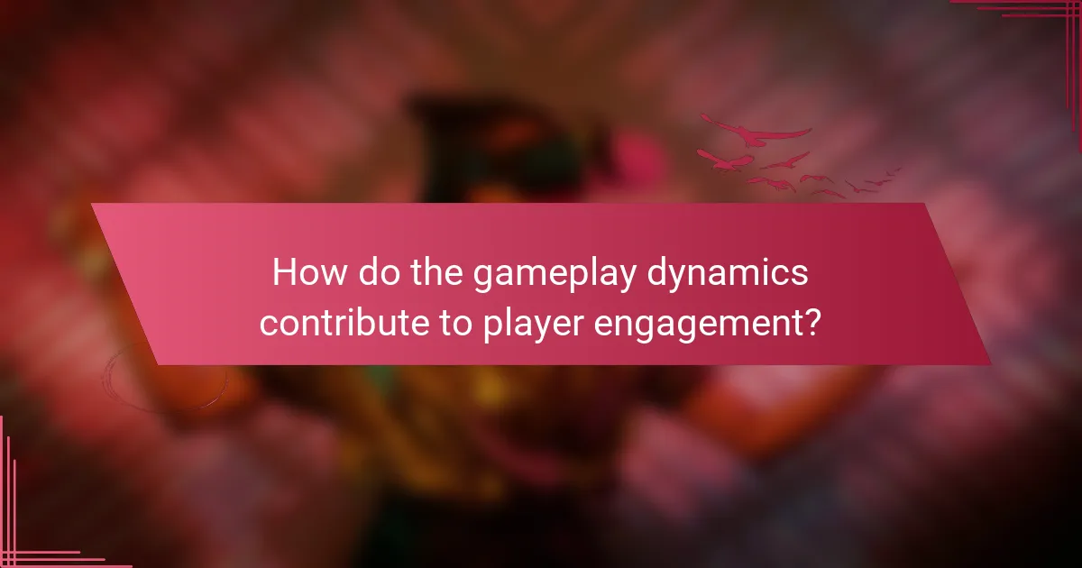 How do the gameplay dynamics contribute to player engagement?