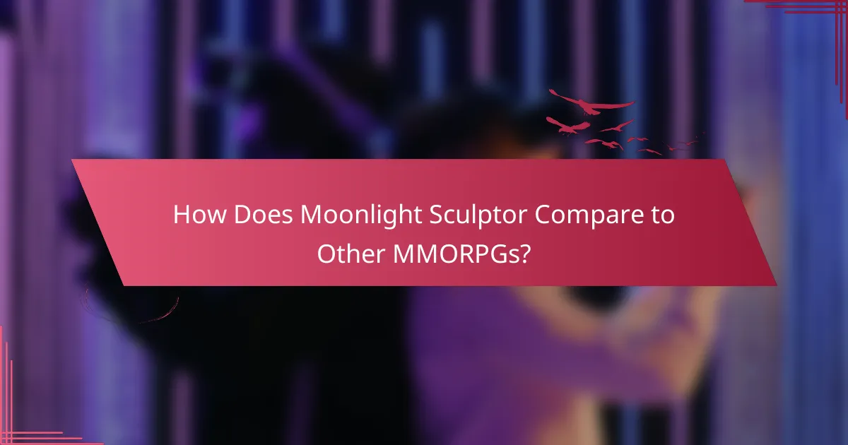 How Does Moonlight Sculptor Compare to Other MMORPGs?